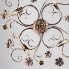 مصباح جداري من الكروم المعدني بتقنية LED لإضاءة أنيقة وعملية - فيوري Viadurini