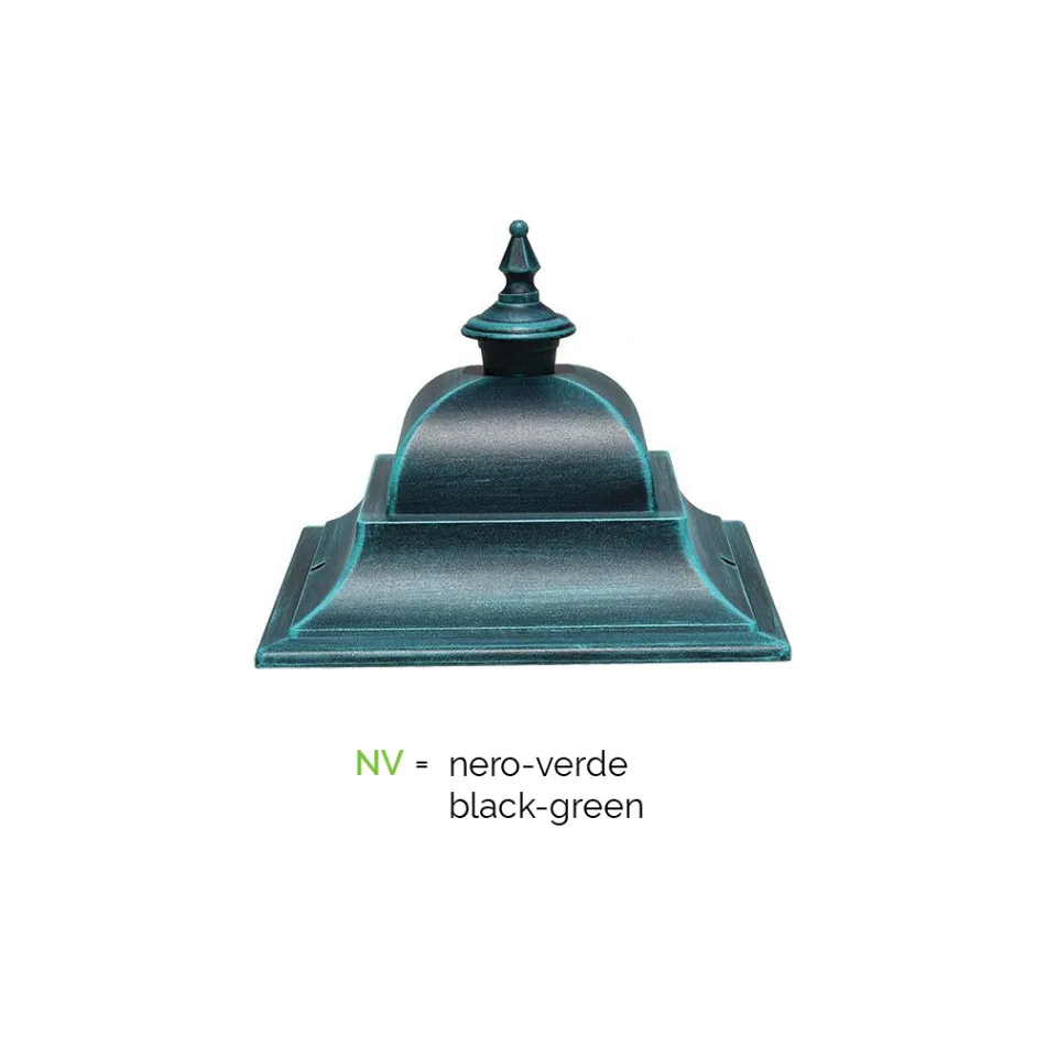 مصباح حائط خارجي من الألومنيوم والزجاج صنع في إيطاليا - بوناريا Viadurini