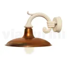 زينة حديقة عتيقة من الألومنيوم والنحاس صنع في إيطاليا - أديلا Viadurini