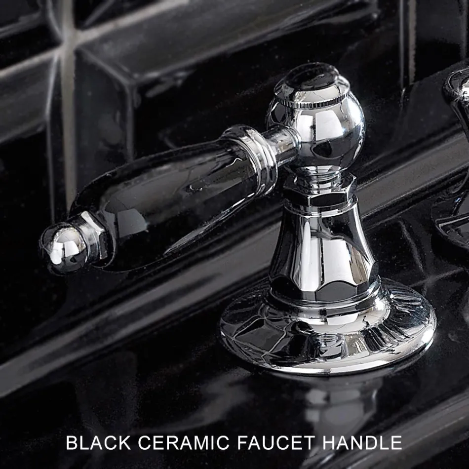 خلاط بيديه بثلاث فتحات مع نحاس داخلي - صنع في إيطاليا - نوريانا Viadurini