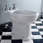 بيديه أرضية سيراميكية عتيقة باللون الأبيض أو الأسود، صنع في إيطاليا - مروة Viadurini