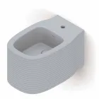 بيديه سيراميك معلق على الحائط بتصميم عصري تم إنتاجه في إيطاليا، هاملت Viadurini