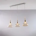 سكة حديدية مغطاة بزجاج بايركس، صناعة إيطالية، للديكور الداخلي - كورينتو Viadurini