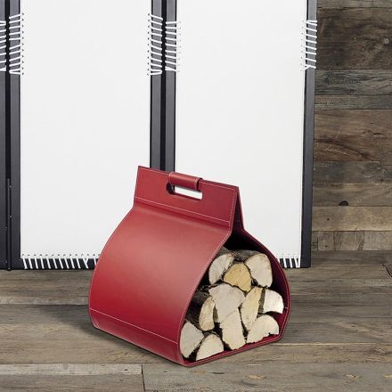 حقيبة خشبية مغطاة بالكامل وقاعدة من الصفائح المعدنية المصنوعة في إيطاليا Viadurini