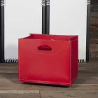 حقيبة خشبية مصنوعة من جلد Innovo بنسبة 100% في إيطاليا Viadurini