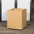 حقيبة حطب من الجلد المحايد 100% صنع في إيطاليا Viadurini