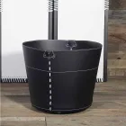 حامل سجل مصنوع من جلد أفلاطون بنسبة 100% في إيطاليا Viadurini