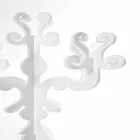 شمعدان طويل بتصميم عصر النهضة، بخمسة أذرع من زجاج أراغون البليكسي جلاس Viadurini