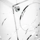 حامل زجاجات من زجاج شبكي شفاف صنع في إيطاليا - واينز Viadurini