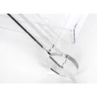 عربة مطبخ بأربع عجلات مصنوعة من زجاج شبكي شفاف أو خشب - ماجيمبو Viadurini