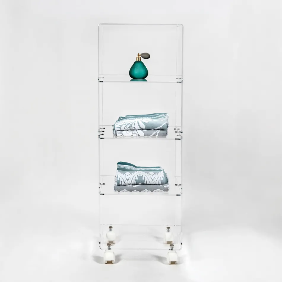 عربة تخزين مطبخ من البليكسيجلاس، صنع في إيطاليا - إركولانو Viadurini