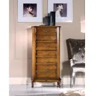 صندوق خشبي كلاسيكي مكون من 7 أو 5 أدراج مصنوع في إيطاليا - ريتشارد Viadurini