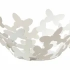 قطعة مركزية بتصميم من الحديد باللون الأبيض أو البيج أو العاجي، صنعت في إيطاليا - لايدن Viadurini