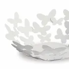 قطعة مركزية بتصميم من الحديد باللون الأبيض أو البيج أو العاجي، صنعت في إيطاليا - لايدن Viadurini