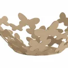 قطعة مركزية بتصميم من الحديد باللون الأبيض أو البيج أو العاجي، صنعت في إيطاليا - لايدن Viadurini