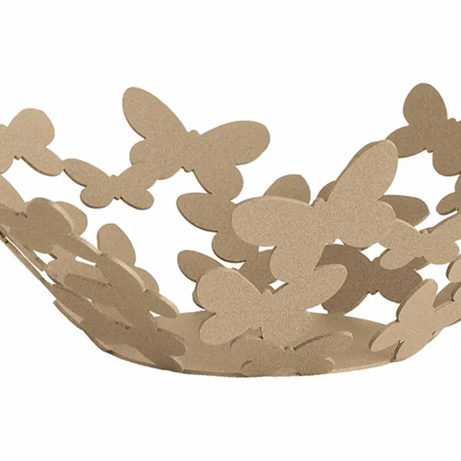 قطعة مركزية بتصميم من الحديد باللون الأبيض أو البيج أو العاجي، صنعت في إيطاليا - لايدن Viadurini