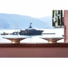 قطعة مركزية من رخام ومعدن Brezza della Versilia مصنوعة في إيطاليا - أمابيلي Viadurini