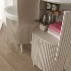 عمود بأربعة أبواب مع معالجة كانيت صنع في إيطاليا - كاندي Viadurini