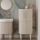 عمود بأربعة أبواب مع معالجة كانيت صنع في إيطاليا - كاندي Viadurini