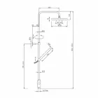 عمود دش دائري من النحاس مع دش يدوي صنع في إيطاليا - أماديو Viadurini