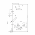 عمود دش مع رأس دش فولاذي رفيع للغاية صنع في إيطاليا - ستوديو Viadurini