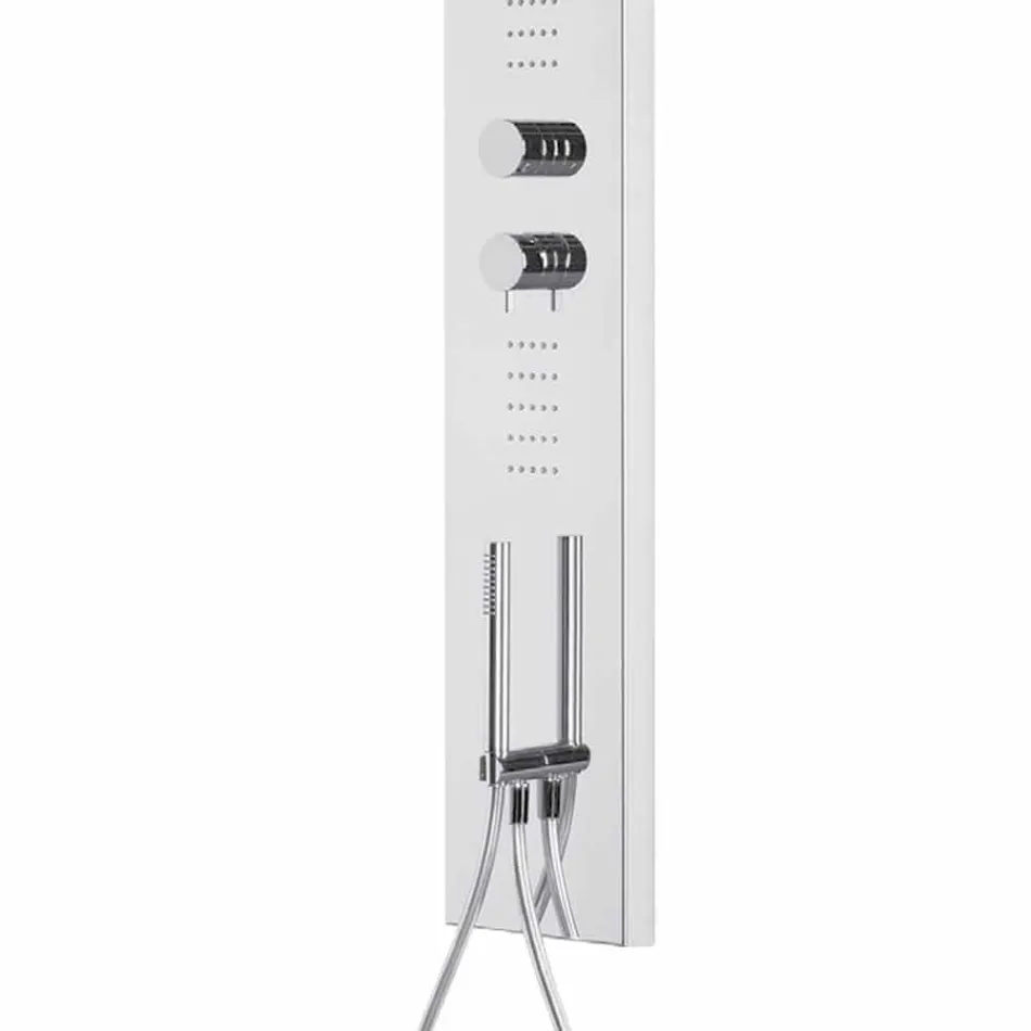 عمود دش فولاذي مع رأس دش مطري، صنع في إيطاليا - سيلور Viadurini