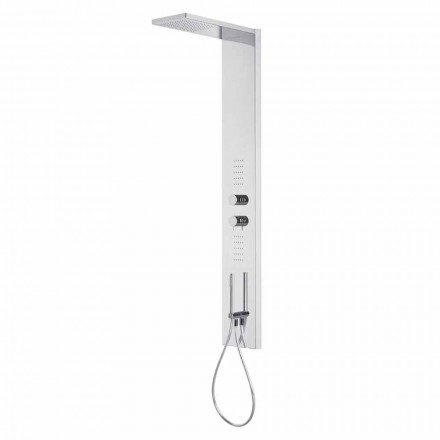 عمود دش فولاذي مع رأس دش مطري، صنع في إيطاليا - سيلور Viadurini