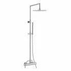 عمود دش نحاسي مع رأس دش دائري رفيع للغاية، صنع في إيطاليا - ميريو Viadurini