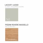 خزانة حمام خشبية أماندا مع بابين، تصميم عصري، صنع في إيطاليا Viadurini