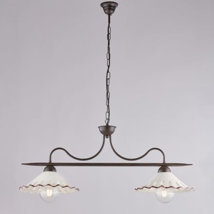 تصميم مضيء مكمل من الزجاج والمعدن، صنع في إيطاليا بإطلالة مميزة - ميرا Viadurini