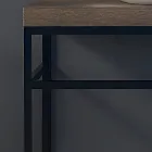 مجموعة أثاث الحمام من 3 قطع مصنوعة من المعدن والخشب والسيراميك، صنع في إيطاليا - سيزكو Viadurini