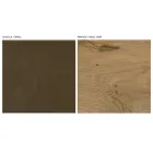 تركيبة جدارية حديثة من خشب البلوط المعقود الشمالي والحديد - إيسلين Viadurini