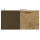 تركيبة جدارية حديثة من خشب البلوط المعقود الشمالي والحديد - سيري Viadurini