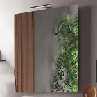 طقم حمام متكامل يشمل حوض غسيل ومرآة وقاعدة، صنع في إيطاليا - دريم Viadurini