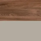 مجموعة حمام تتضمن درجًا واحدًا، ورفين من خشب البلوط، وحوضًا، ومرآة - تيتان Viadurini