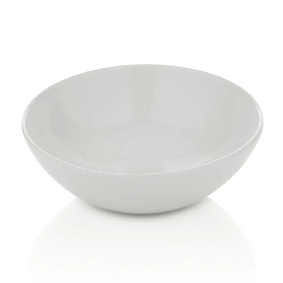 مجموعة حمام بأربعة أدراج، وحوضين من السيراميك، ومرآة - تيتان Viadurini