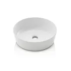 مجموعة حمام بأربعة أدراج من خشب البلوط ريو، ومرآة، وحوض غسيل - فيلاريا Viadurini