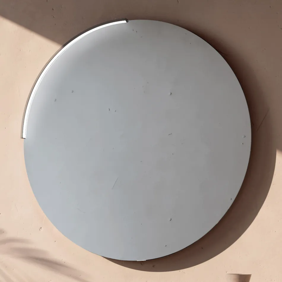 طقم حمام متكامل بأربعة أدراج، حوض سيراميك أسود ومرآة - إليوس Viadurini