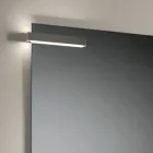 مجموعة حمام متكاملة مع أدراج، حوض، مرآة، وخزانة حائط - أوريون Viadurini