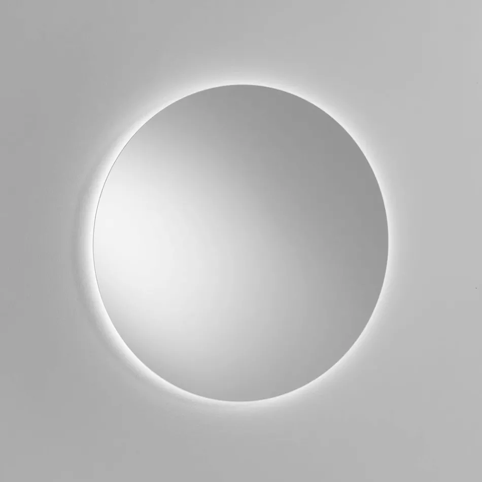 مجموعة حمام مع درج بلون وردي فاتح وحوض من رخام كالاكاتا - إليوس Viadurini