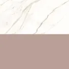 مجموعة حمام مع درج بلون وردي فاتح وحوض من رخام كالاكاتا - إليوس Viadurini