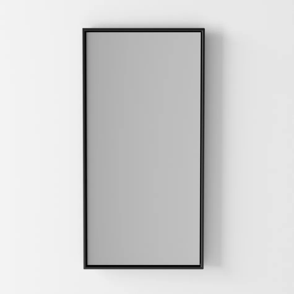 حوض غسيل سيراميكي وقاعدة فولاذية من تشكيلة الحمامات - كوادرو، صنع في إيطاليا Viadurini