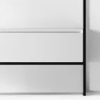 حوض غسيل حمام من السيراميك والمرايا مصنوع في إيطاليا - هوسكار Viadurini