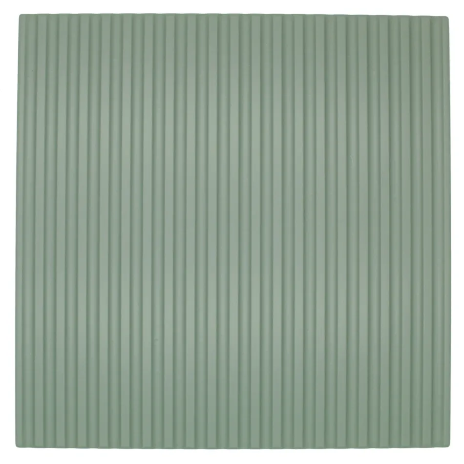 طقم حمام بلون أخضر حكيم مع حوض غسيل من الراتنج، صنع في إيطاليا - أرتيميد Viadurini