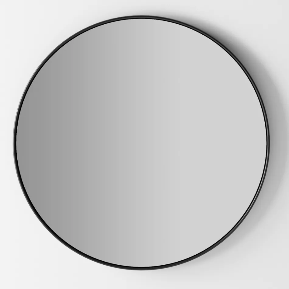 خزانة حمام مع حوض غسيل وقاعدة ومرآة، صنع في إيطاليا - هوسكار Viadurini