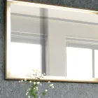 أثاث حمام بتركيبة 150 سم من الخشب الطبيعي الفاخر - ألايد Viadurini