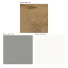 تشكيلة أثاث غرفة المعيشة وحامل التلفزيون من خشب MDF صنع في إيطاليا - هيدا Viadurini