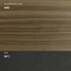 وحدة تحكم قابلة للتمديد بطول 150 سم مصنوعة من المعدن والميلامين في إيطاليا - قابلة للطي Viadurini