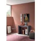 وحدة تحكم قابلة للتمديد حتى 290 سم مع سطح خشبي صنع في إيطاليا - سيريجنو Viadurini