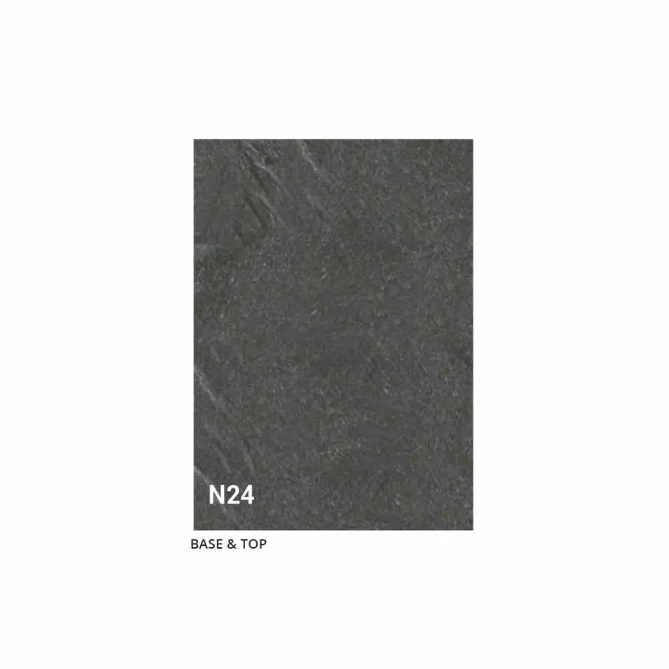 وحدة تحكم قابلة للتمديد حتى 290 سم مع سطح خشبي صنع في إيطاليا - سيريجنو Viadurini